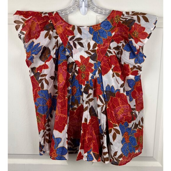 Maurice's Floral Flutter Top - Picture 5 of 11